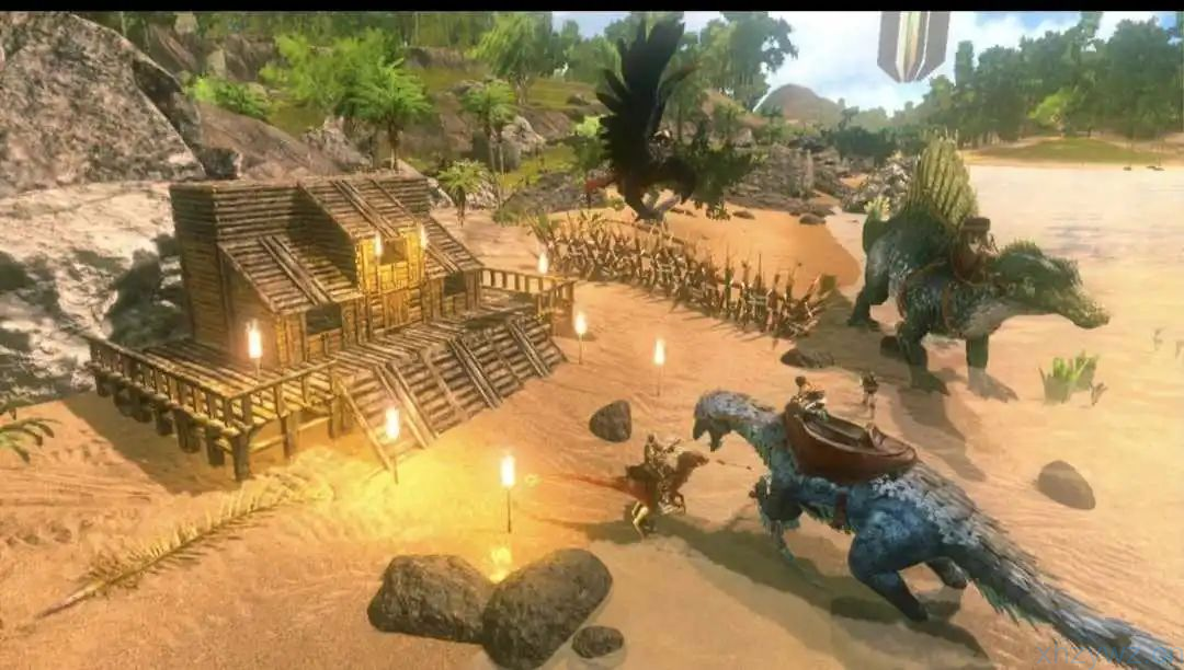 最新版方舟生存进化 终极重制版安卓手游免谷歌+免付费解锁全部DLC+上帝模式