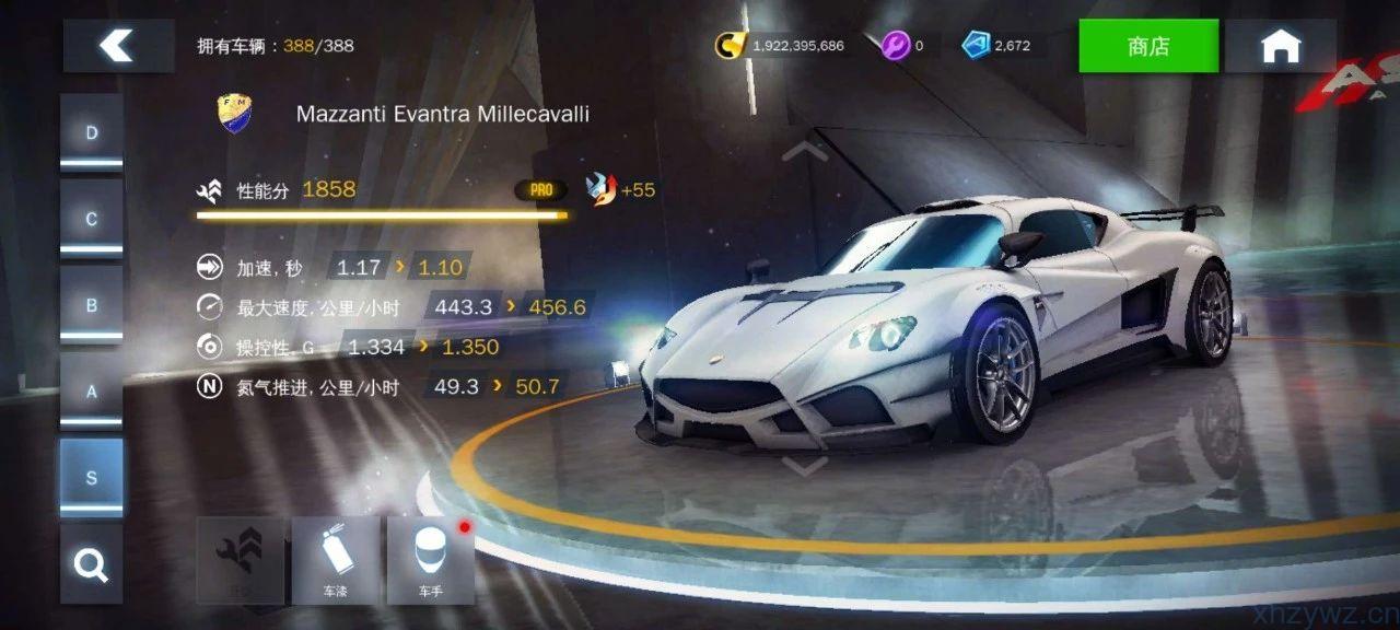 狂野飙车8解锁全部车辆 大量资源 免付费解锁完整版