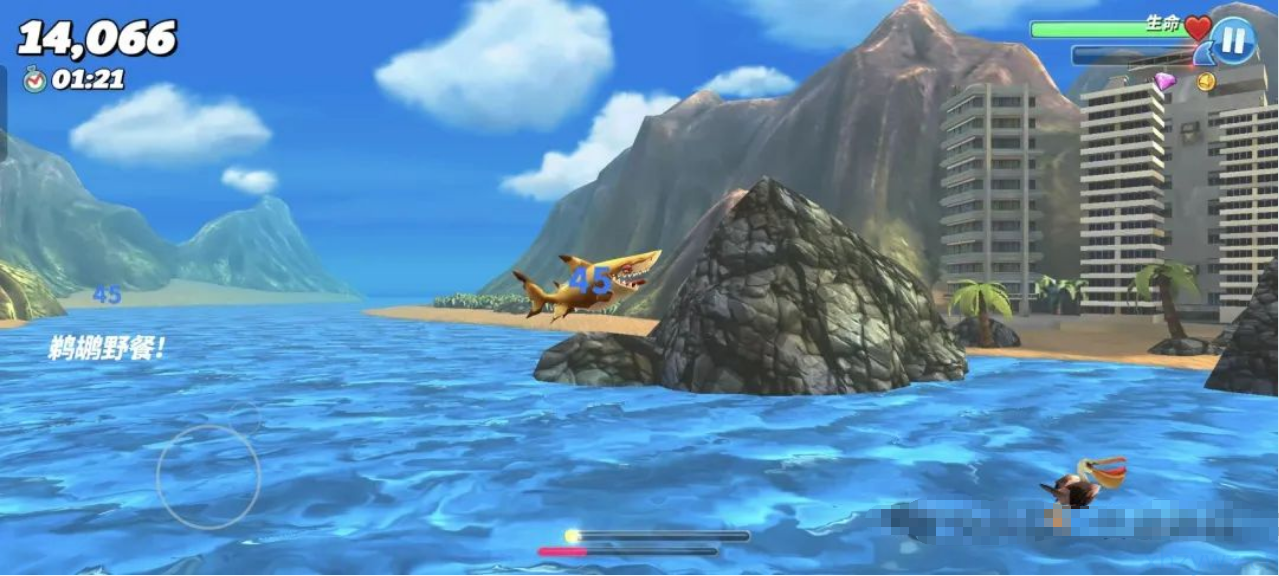 饥饿鲨：世界无限内购 点击购买返回即可支付成功 游戏推荐