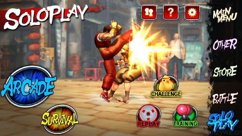 安卓-街头霸王4冠军版-解锁全人物-游戏A客栈